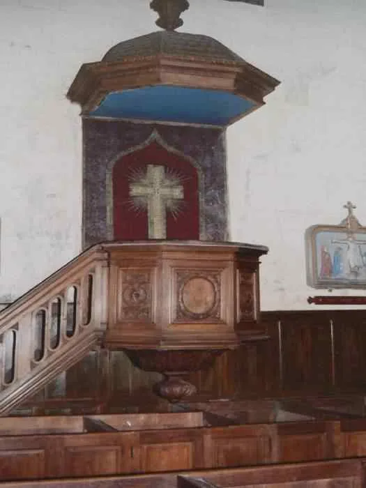 Pulpit at , Dampierre sur Boutonne