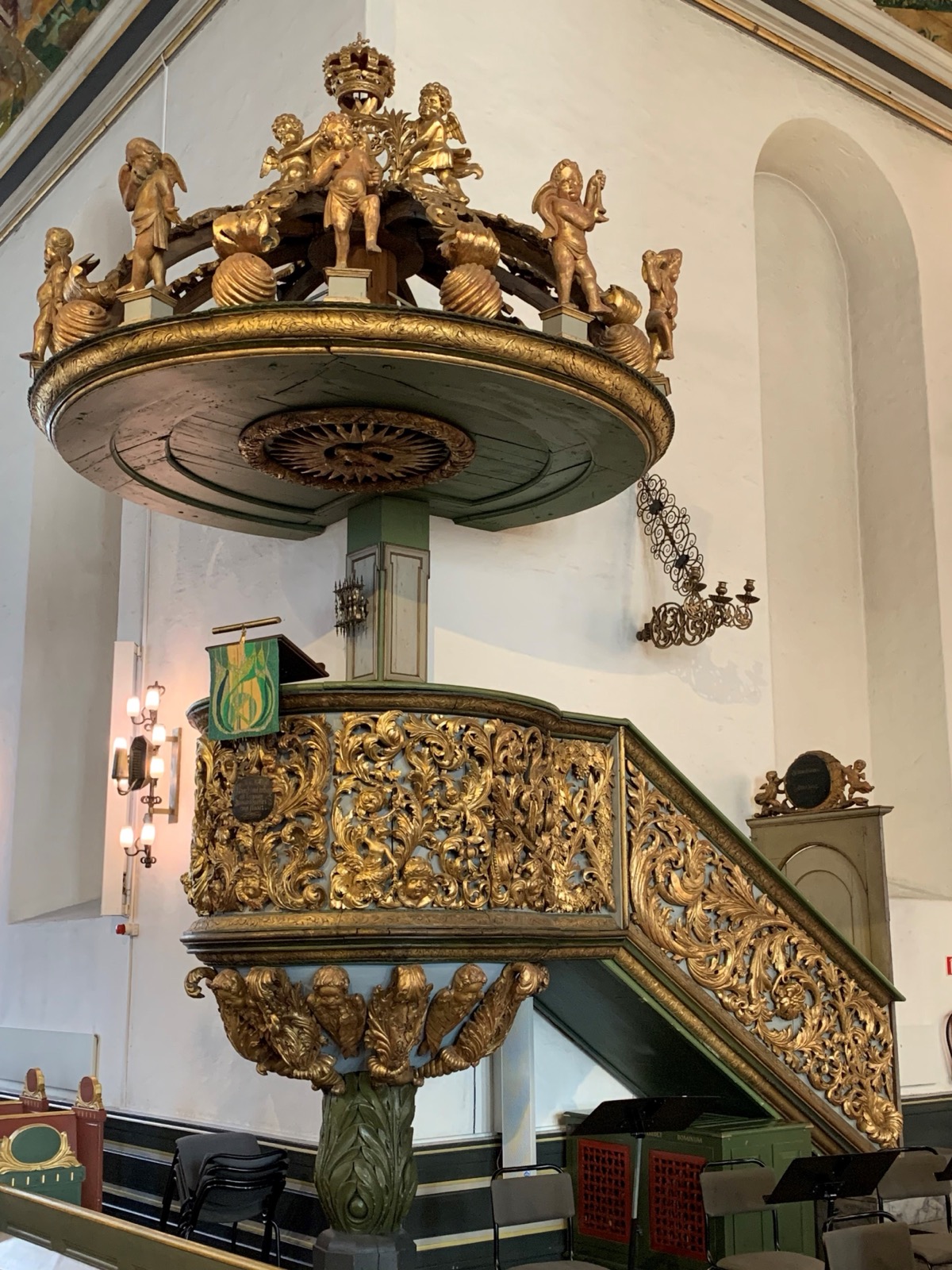 Pulpit at Domkirke, Oslo
