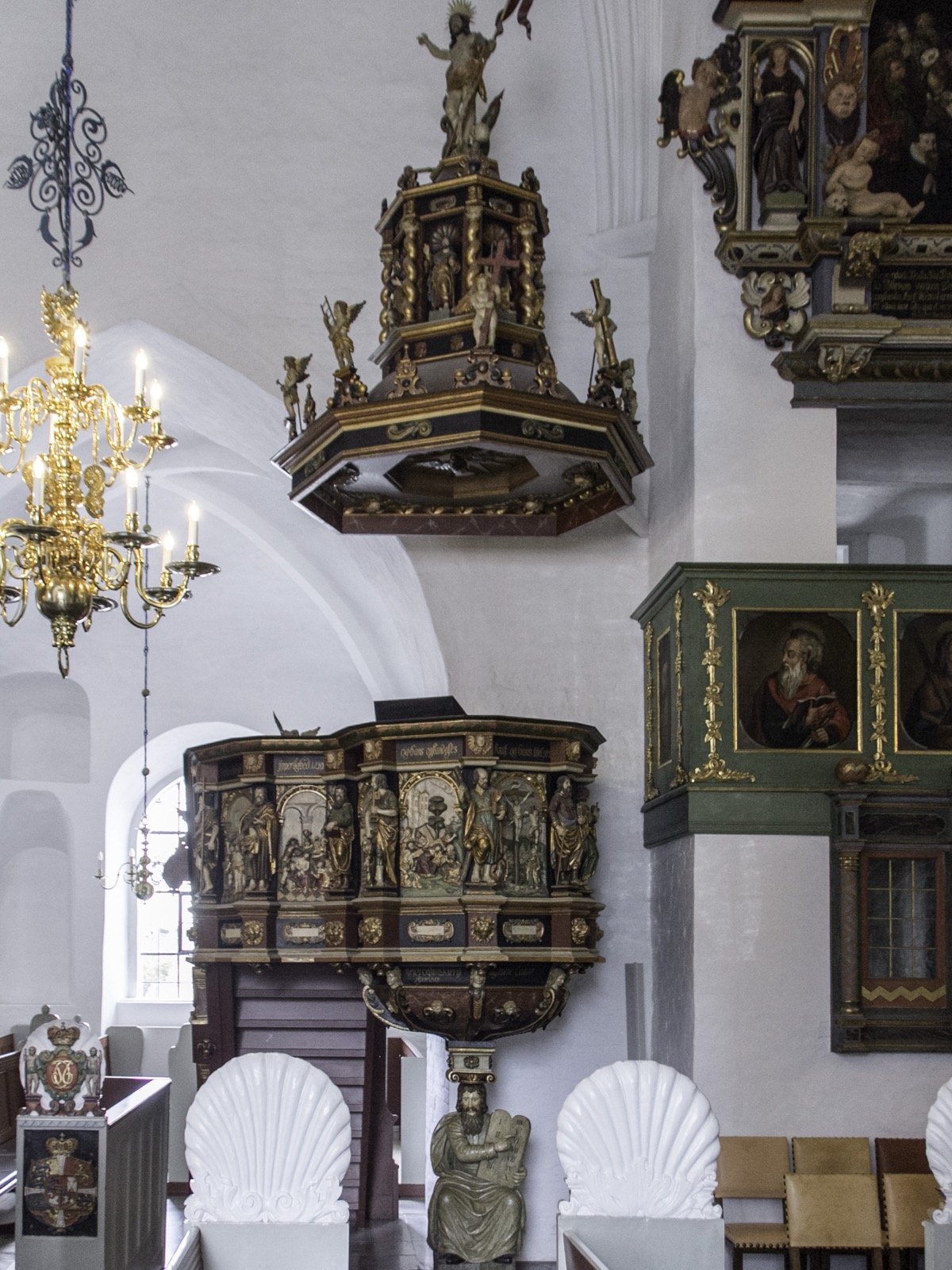 Pulpit at Budolfi Kirke, Aalborg