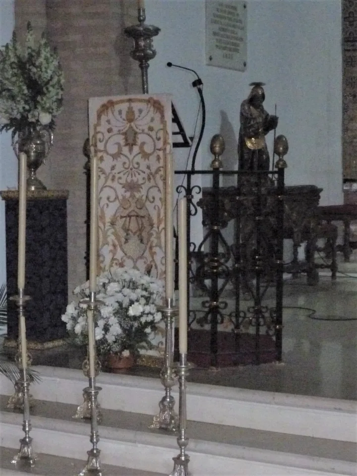 Pulpit at Iglesia de San Bartolome, Carmona