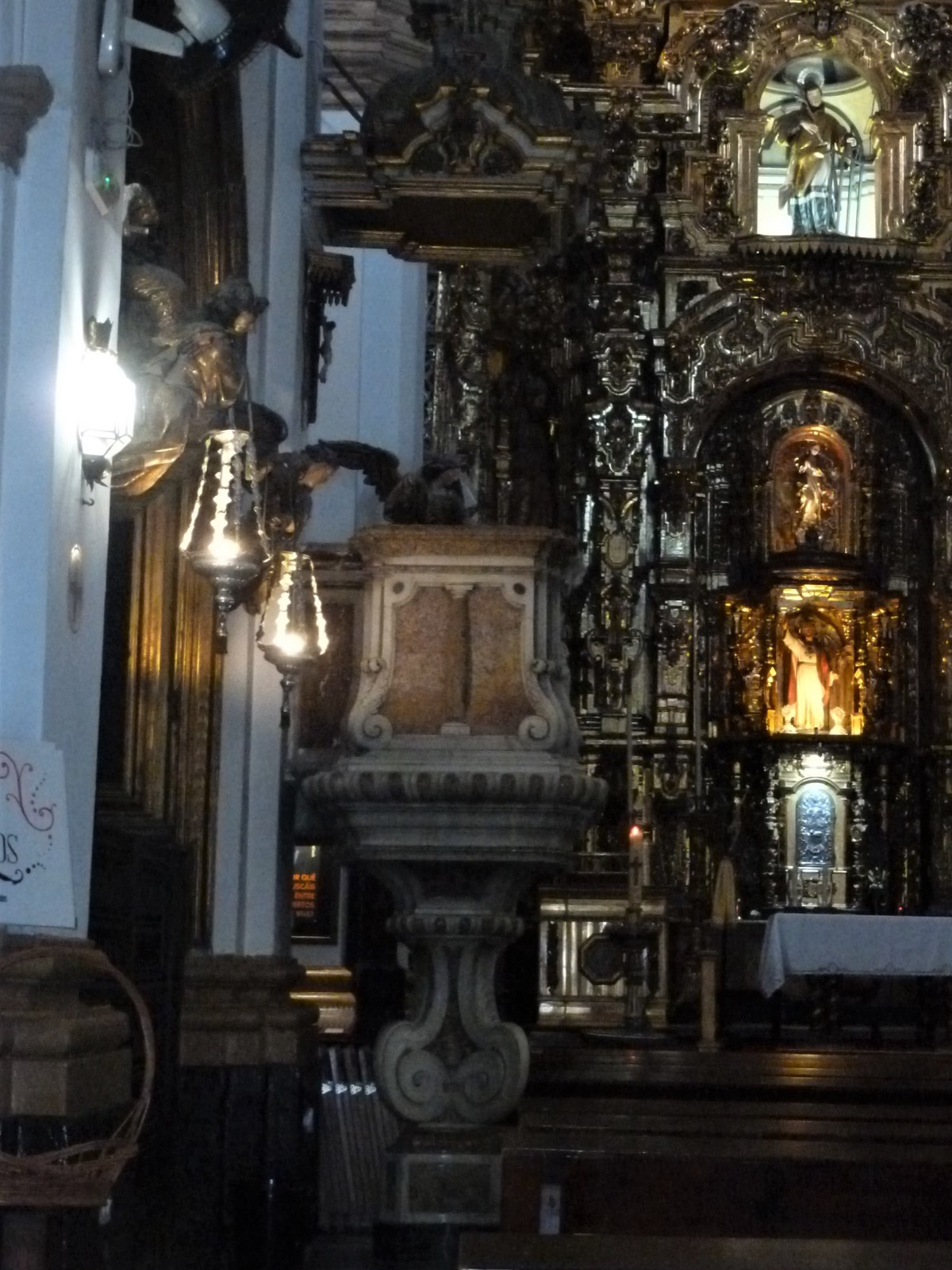 Preekstoel in San Lorenzo Matir, Cadiz