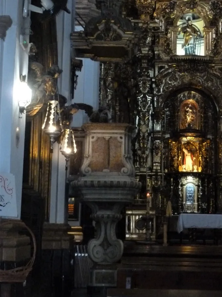 Pulpit at San Lorenzo Matir, Cadiz