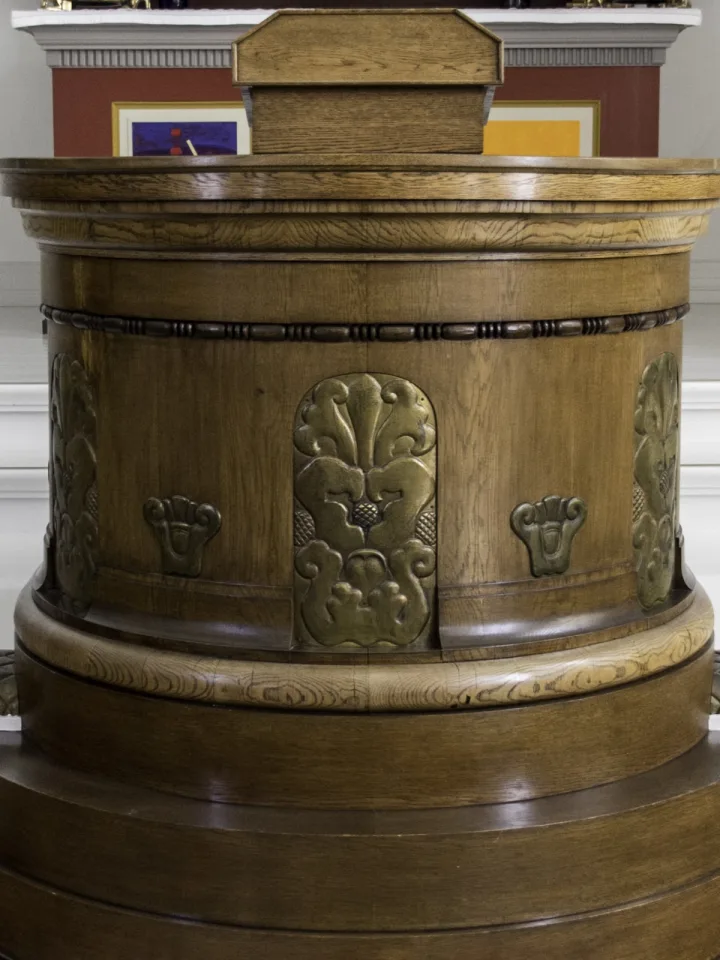 Preekstoel in Skagen Kirke, Skagen
