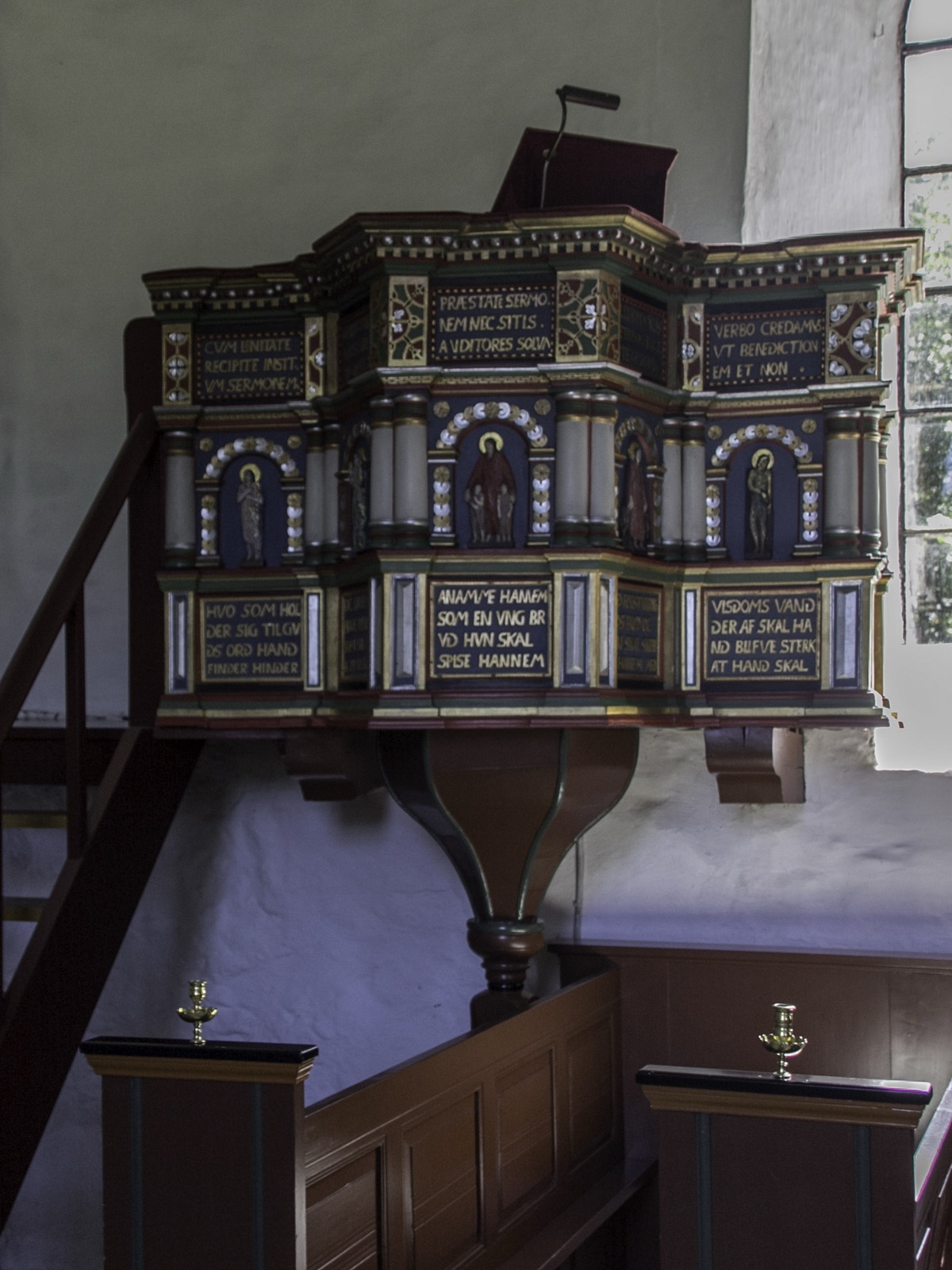 Preekstoel in Skallerup Kirke, Skallerup
