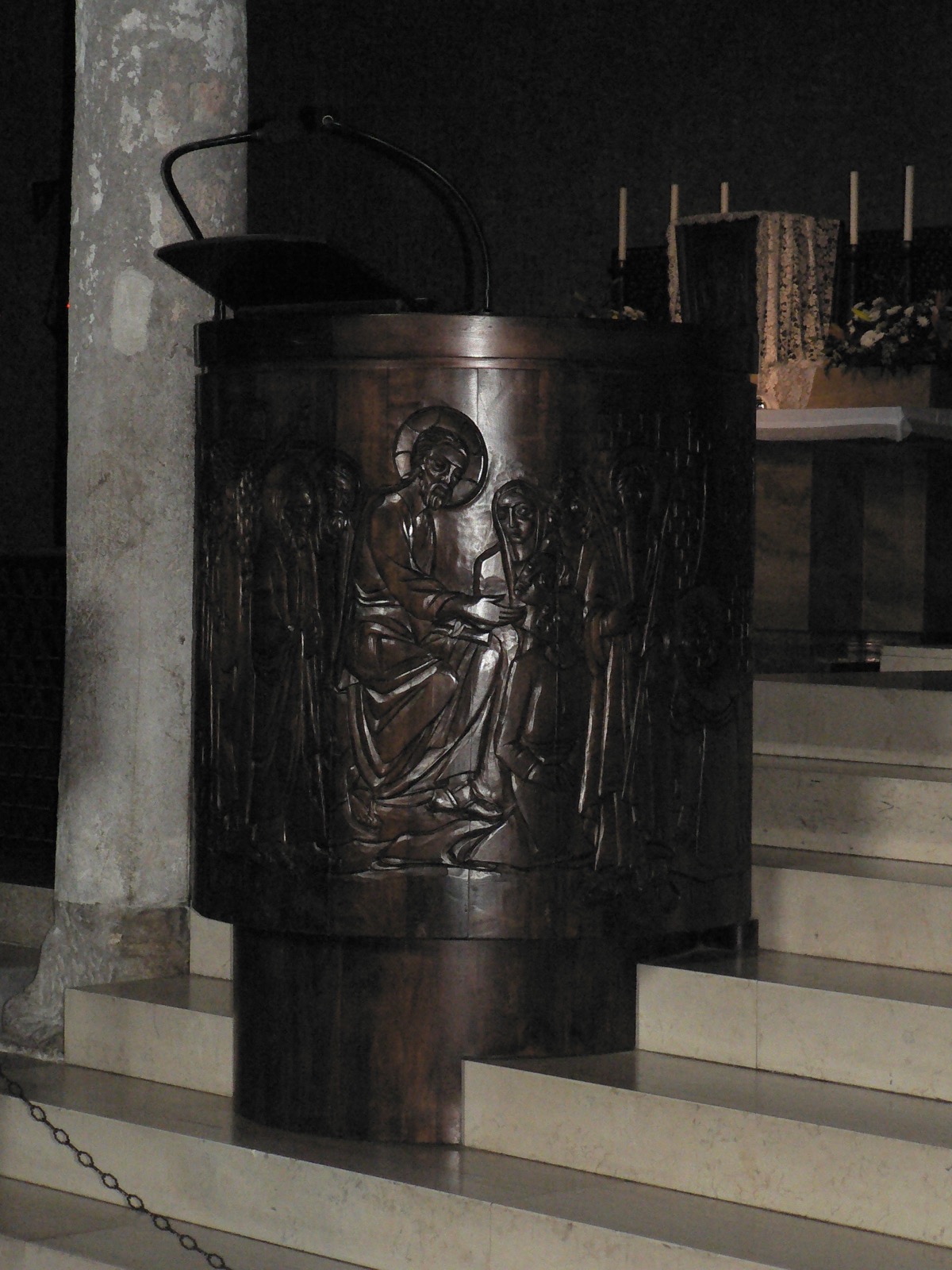 Preekstoel in Cattedrale di San Giusto, Trieste