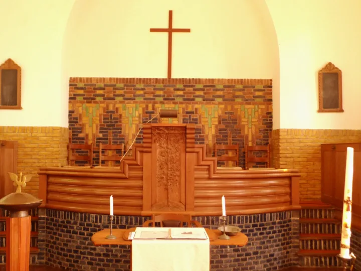 Preekstoel in Dionysiuskerk, Slappeterp
