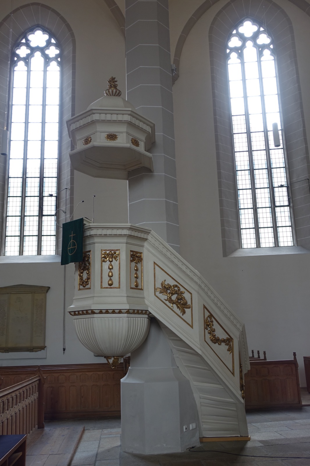 Preekstoel in St Petri Kirche, Bautzen