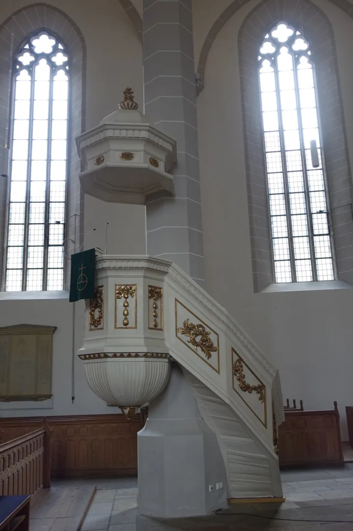 Pulpit at St Petri Kirche, Bautzen
