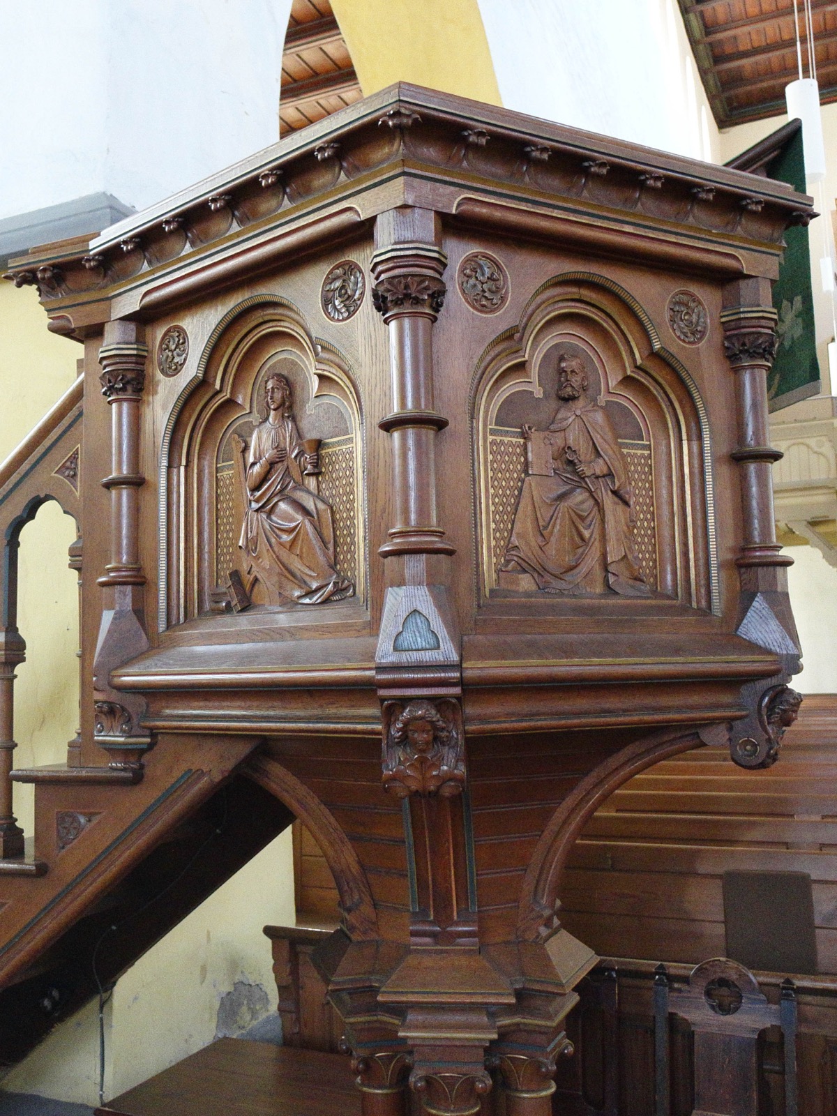 Preekstoel in St Sylvestri, Wernigerode