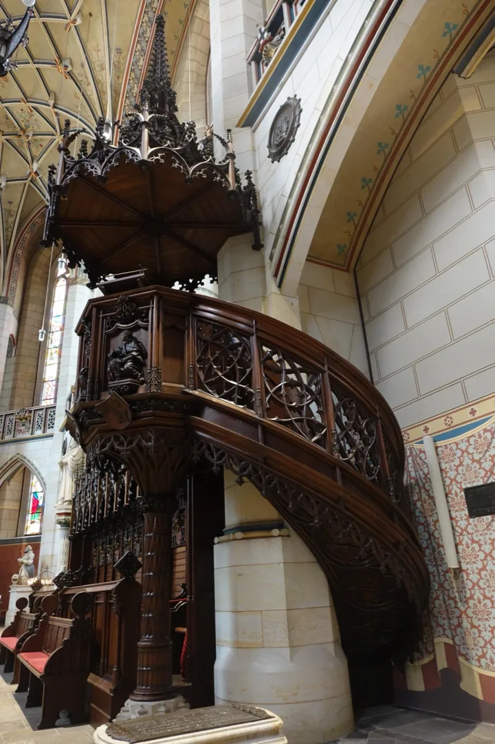 Pulpit at Schlosskirche, Wittenberg