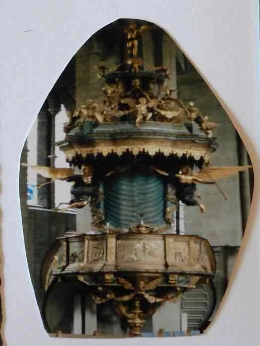 Pulpit at Domkerk, Linköping