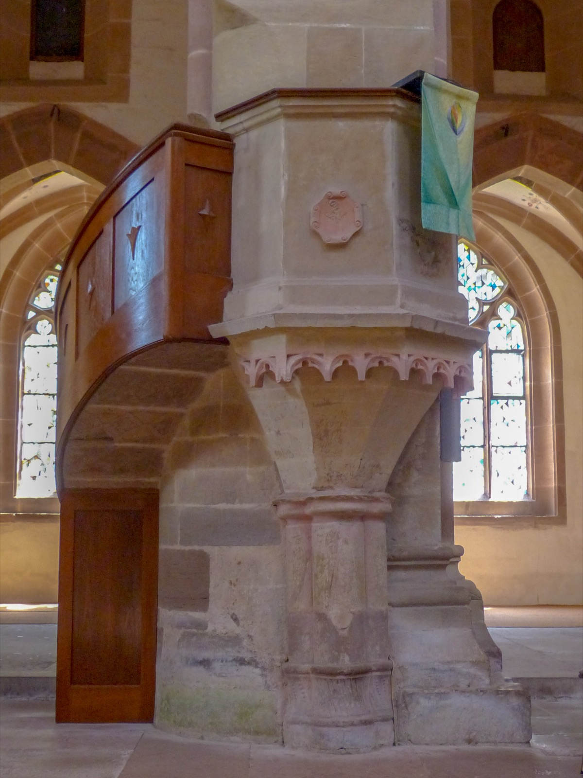 Pulpit at Klosterkirche, Maulbronn