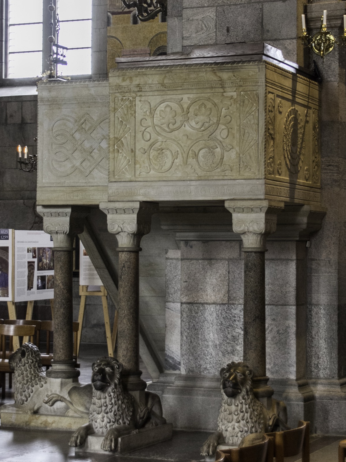 Preekstoel in Domkirke, Viborg