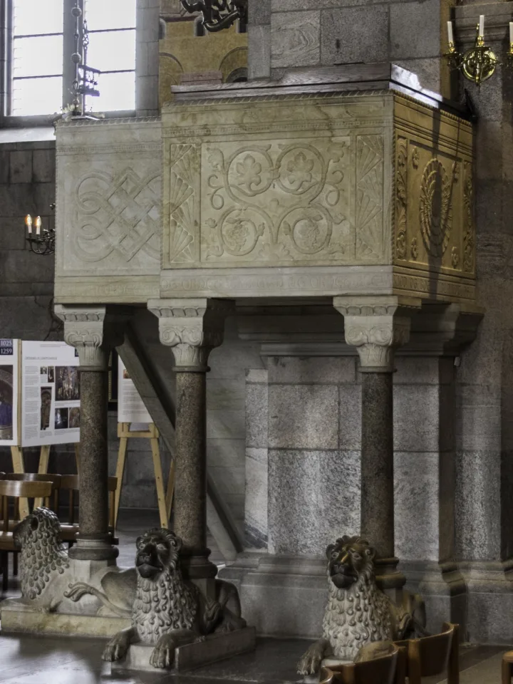 Pulpit at Domkirke, Viborg