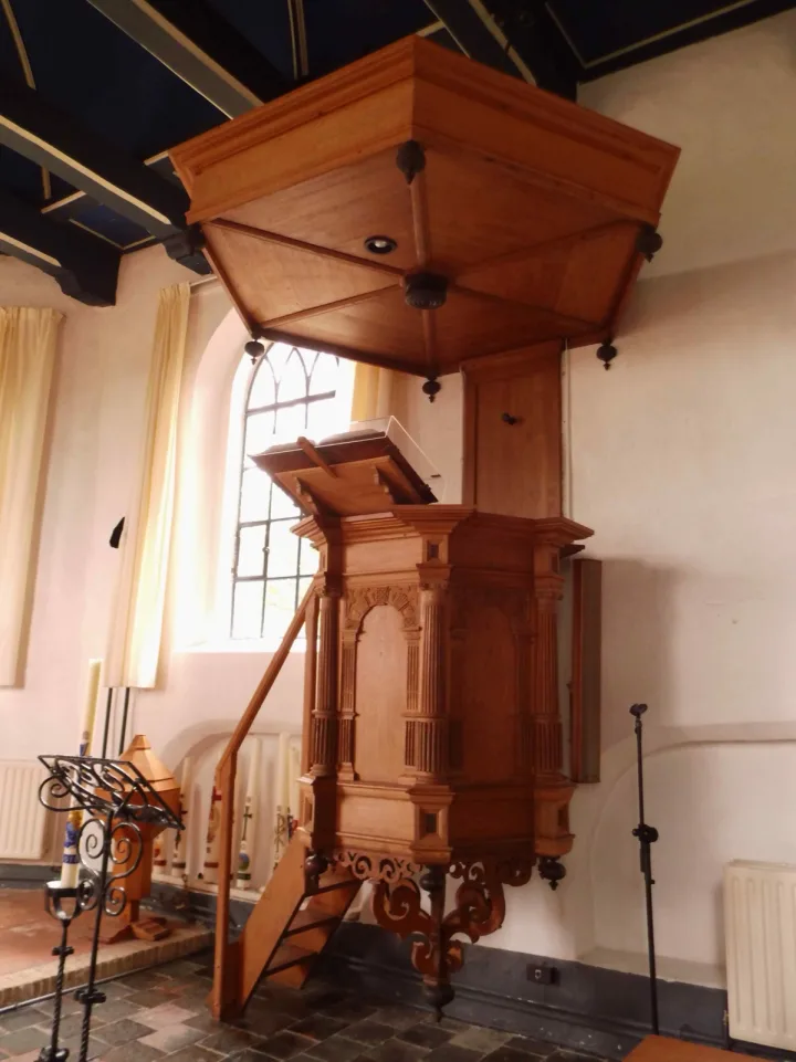 Pulpit at Thomaskerk, Katlijk