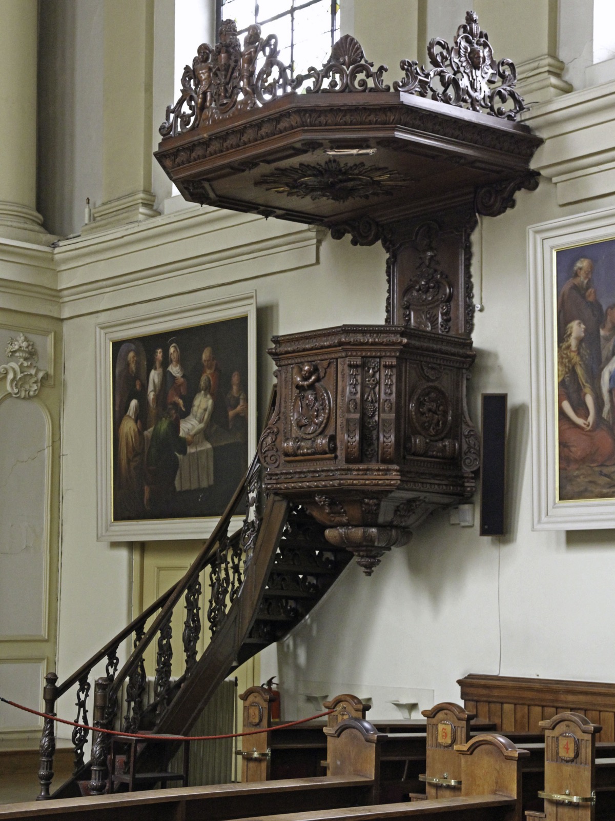 Pulpit at Augustinuskerk, Utrecht