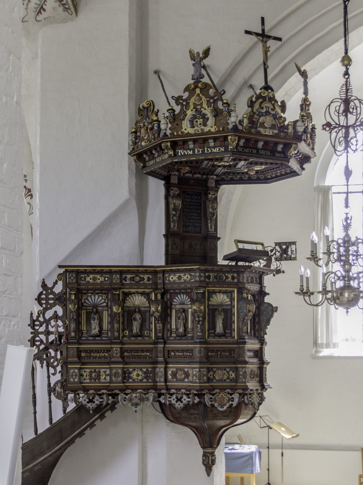 Preekstoel in Vordingborg Kirke, Vordingborg