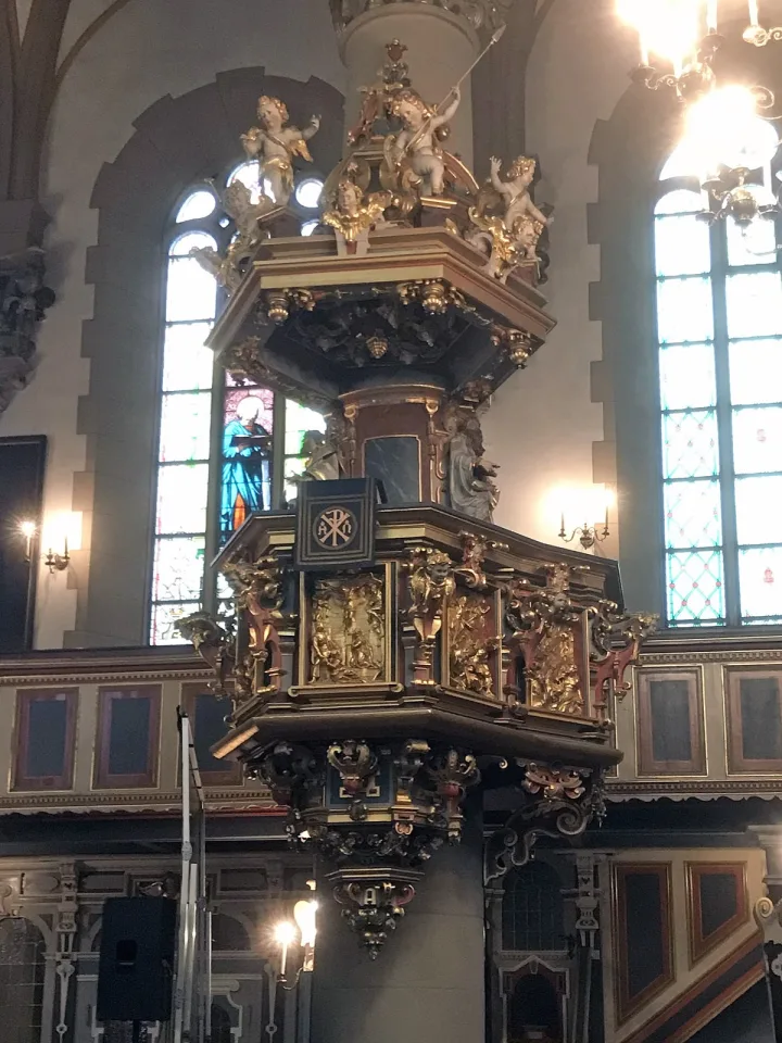 Preekstoel in Stadtkirche, Bueckeburg