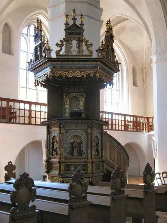 Preekstoel in Maribo Domkirke, Maribo