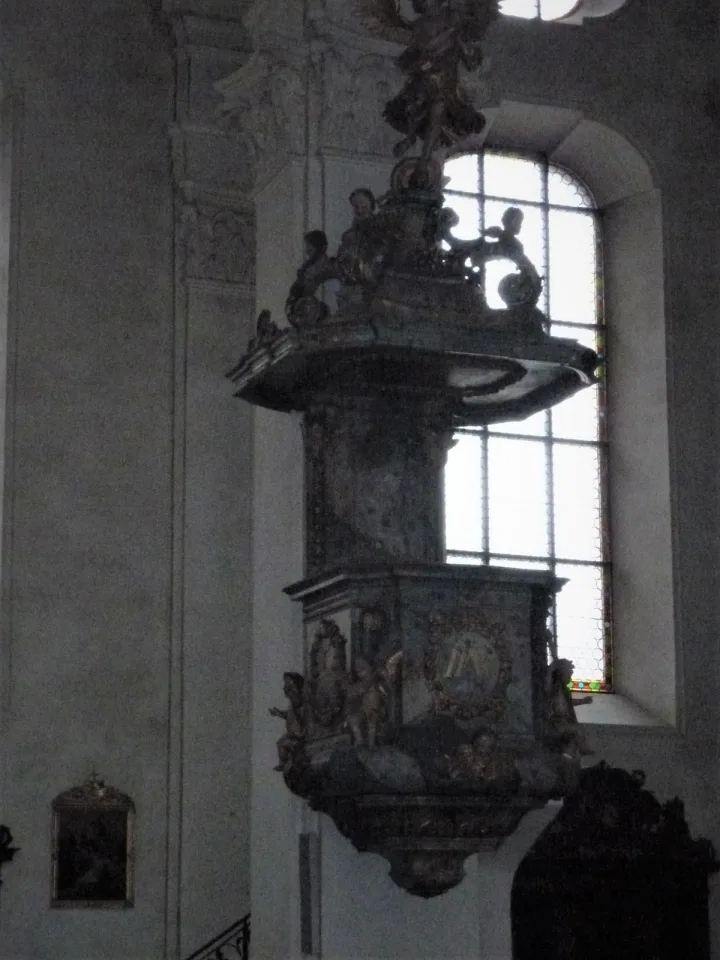 Preekstoel in Kapellenkirche, Rottweil