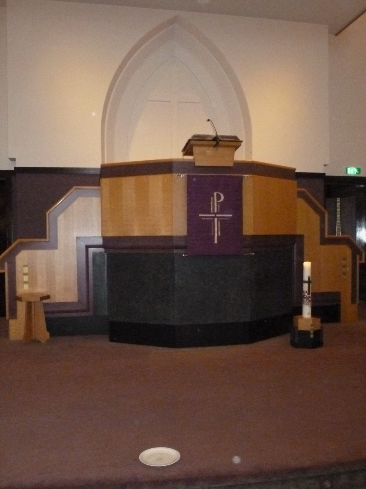 Preekstoel in Gereformeerde Kerk, Voorthuizen
