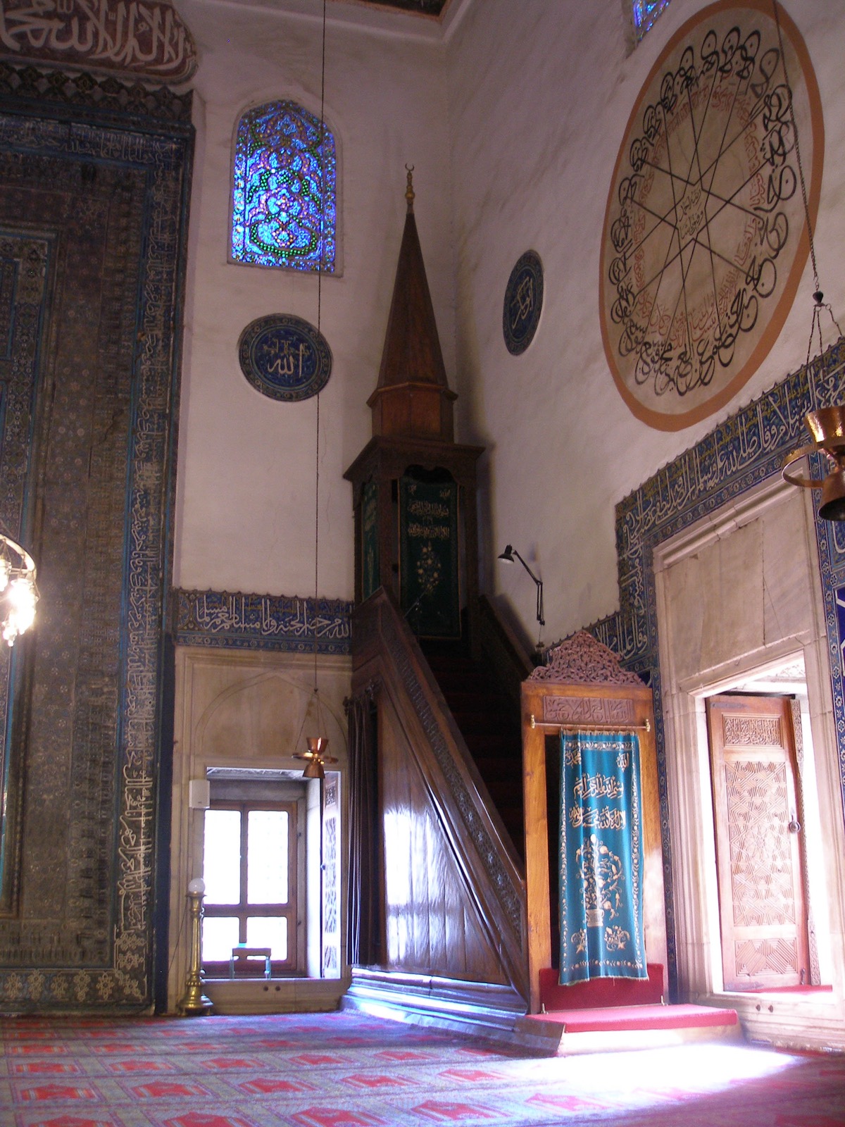 Pulpit at Groene Moskee, Bursa