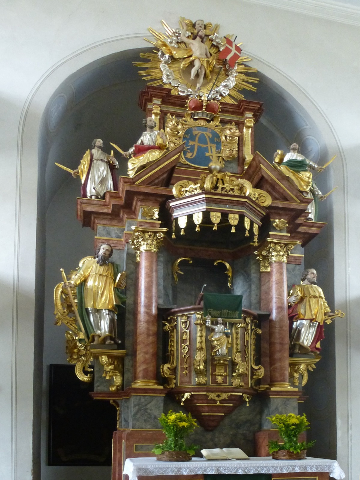 Pulpit at Pfarrkirche St. Susannae, Plech