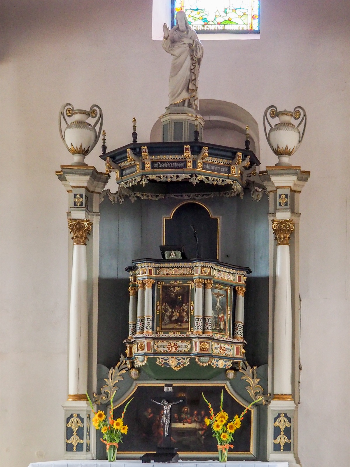 Preekstoel in St. Jacobikirche, Bleckede