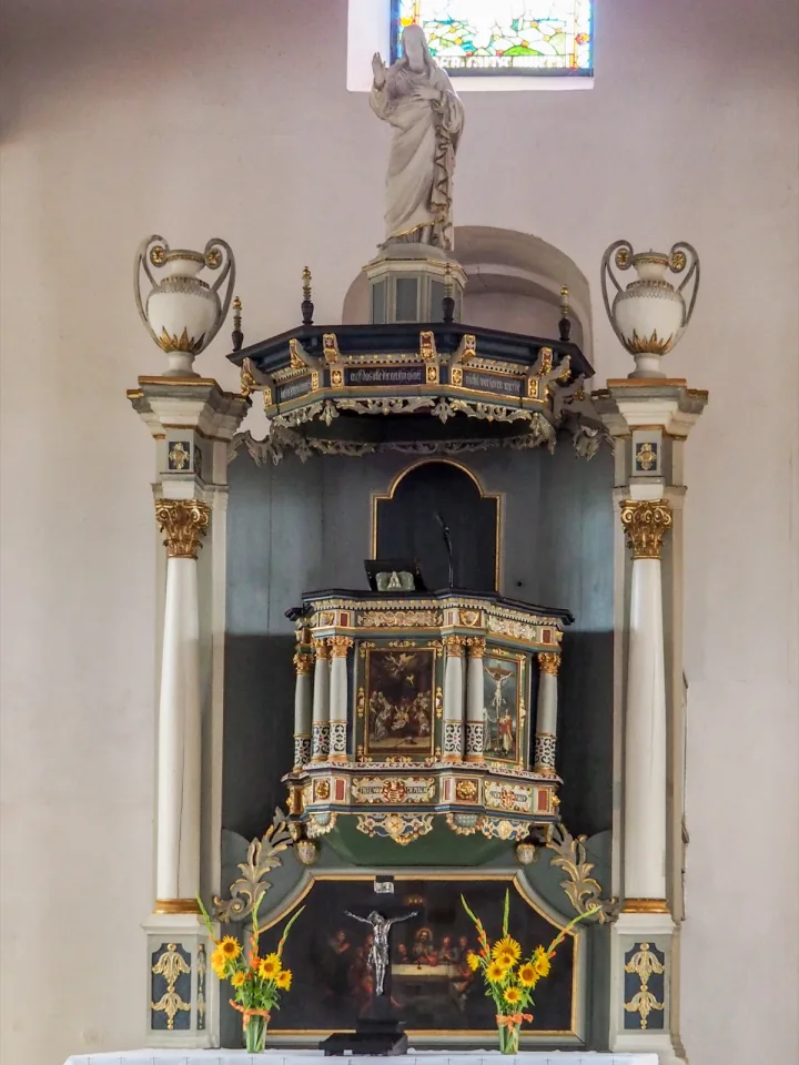 Preekstoel in St. Jacobikirche, Bleckede