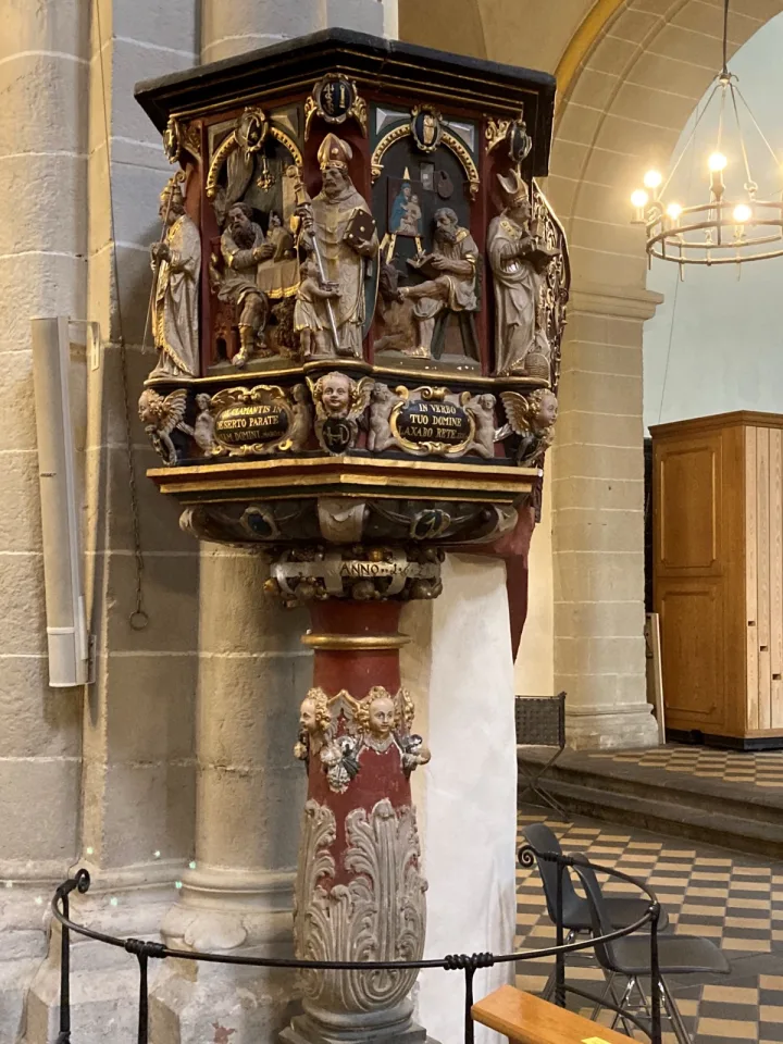 Pulpit at Basilica St Kastor, Koblenz