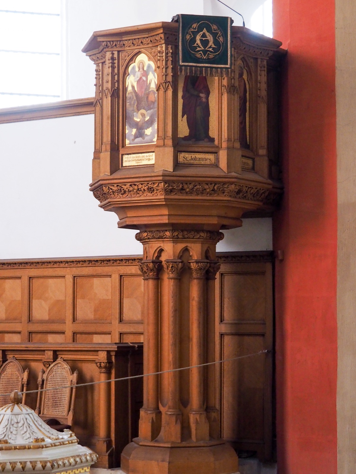 Preekstoel in Frauenkirche, Meissen