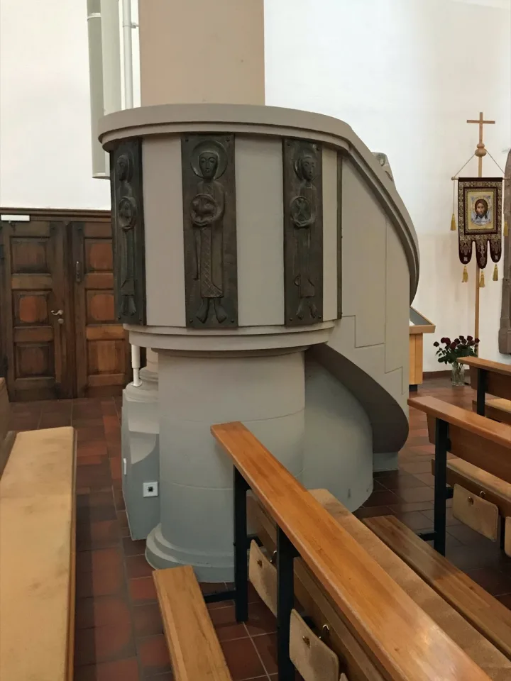 Pulpit at Sankt Martin, Freiburg im Breisgau