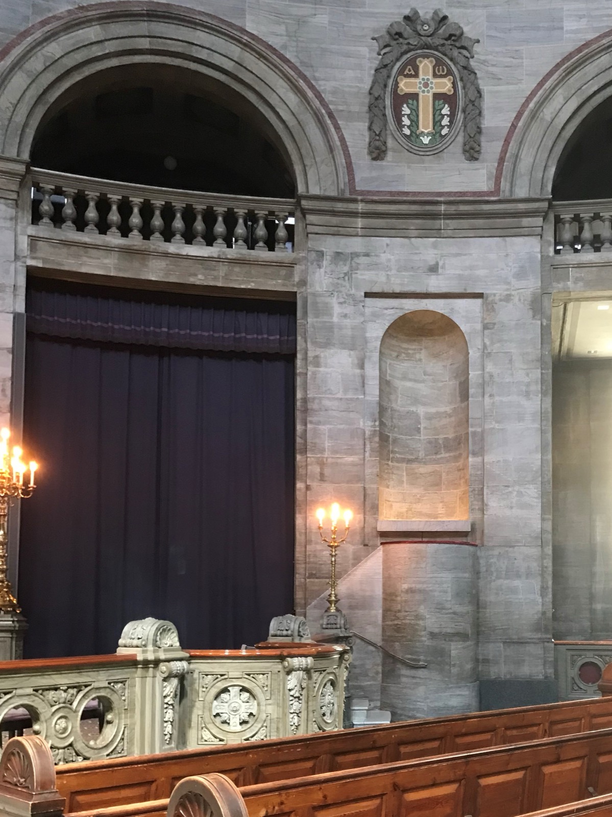 Preekstoel in Marmorkirken, Kopenhagen
