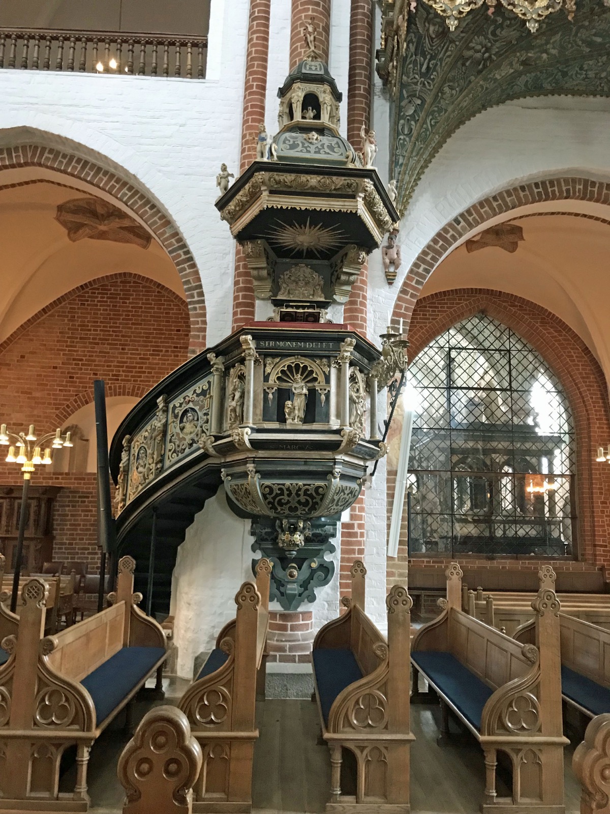 Pulpit at Domkirke, Roskilde