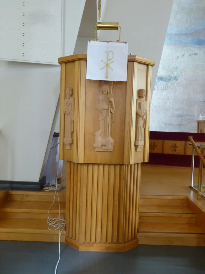 Pulpit at Protestantse kerk , Enontekio Hetta
