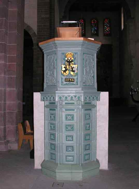 Preekstoel in Kirchgemeinde Munster, Schaffhaussen