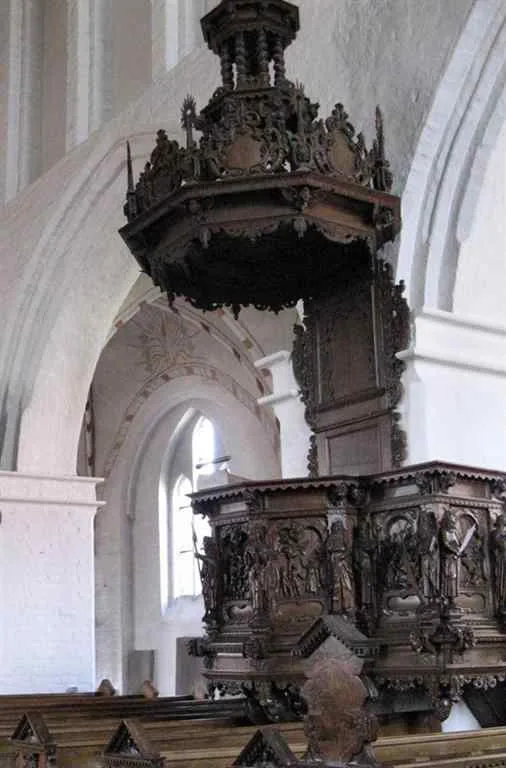 Preekstoel in Sct Peders Kirke, Naestved