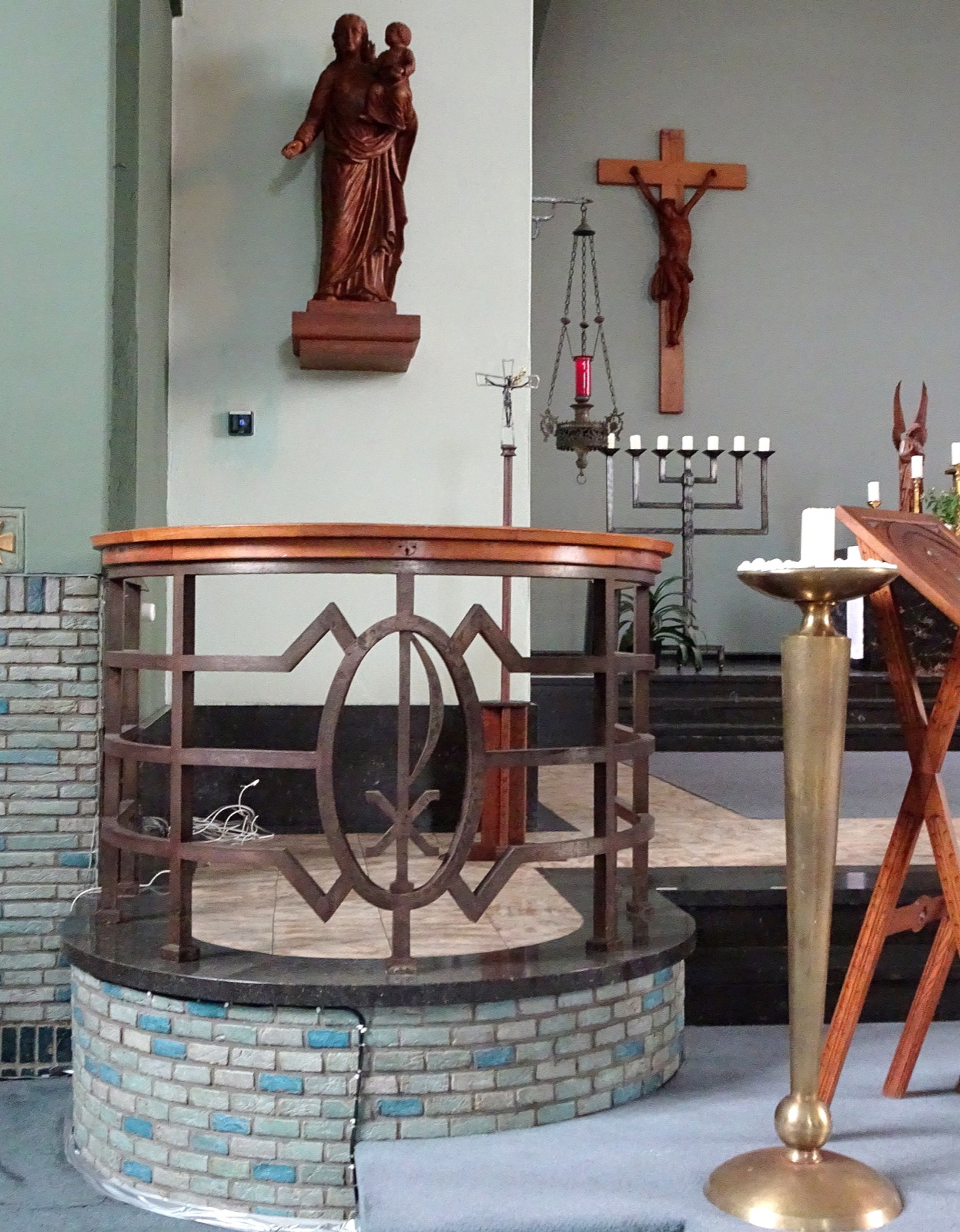 Preekstoel in Sint Martinuskerk, Horn