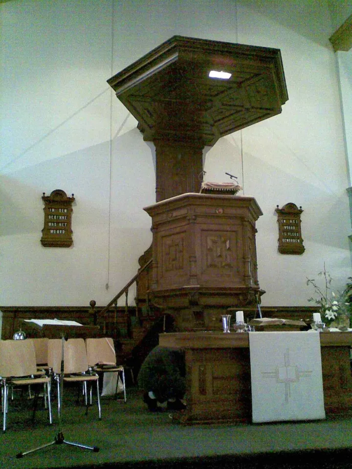 Preekstoel in Oosterkerk, Zwolle