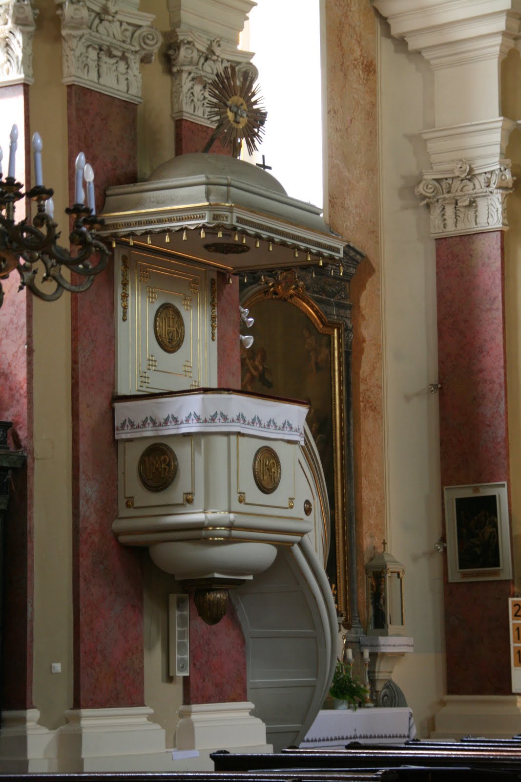 Preekstoel in Gyulai Szent Jozsef-templom, Gyula