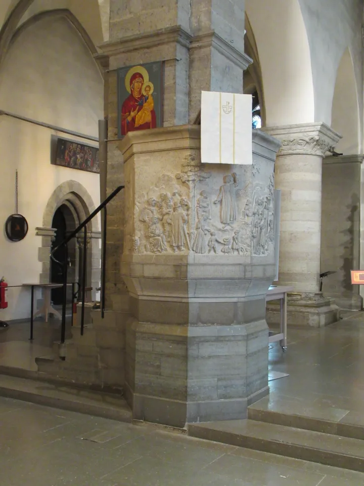 Preekstoel in St Nicolai kyrka, Orebro