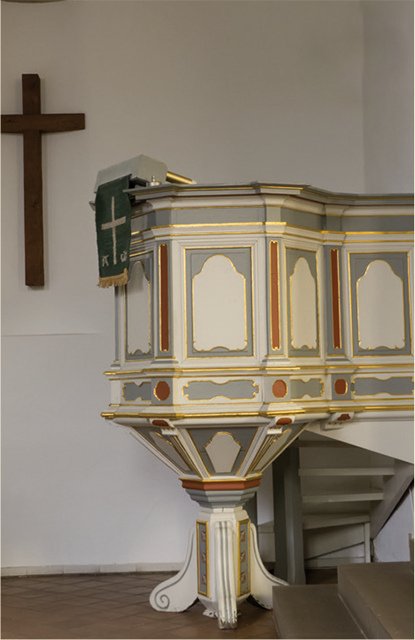 Preekstoel in Stadtkirche Tecklenburg, Tecklenburg