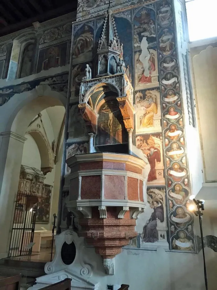 Pulpit at Chiesa di San Fermo Maggiore, Verona