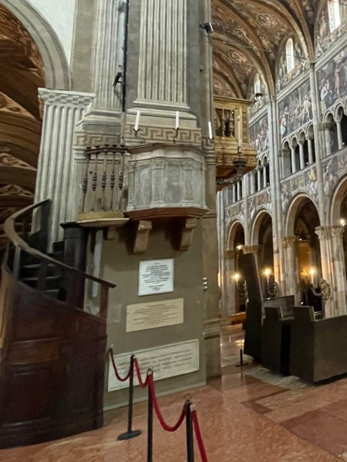 Pulpit at Cattedrale di Santa Maria Assunta, Parma