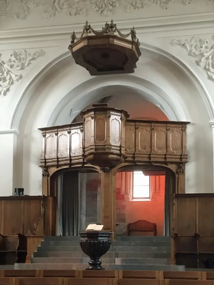 Preekstoel in St Peter, Zurich