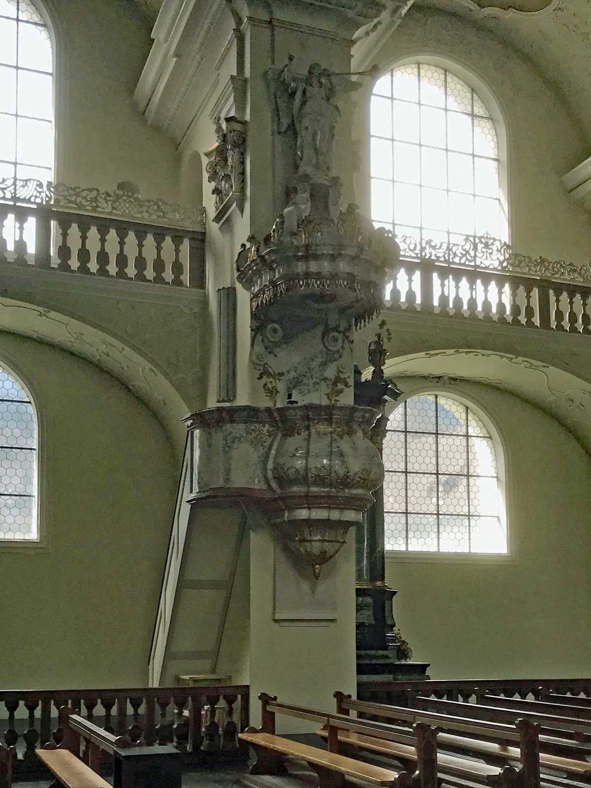 Preekstoel in Klosterkirche, Engelberg