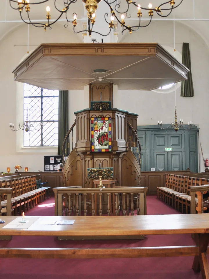 Preekstoel in Grote Kerk, Gorinchem