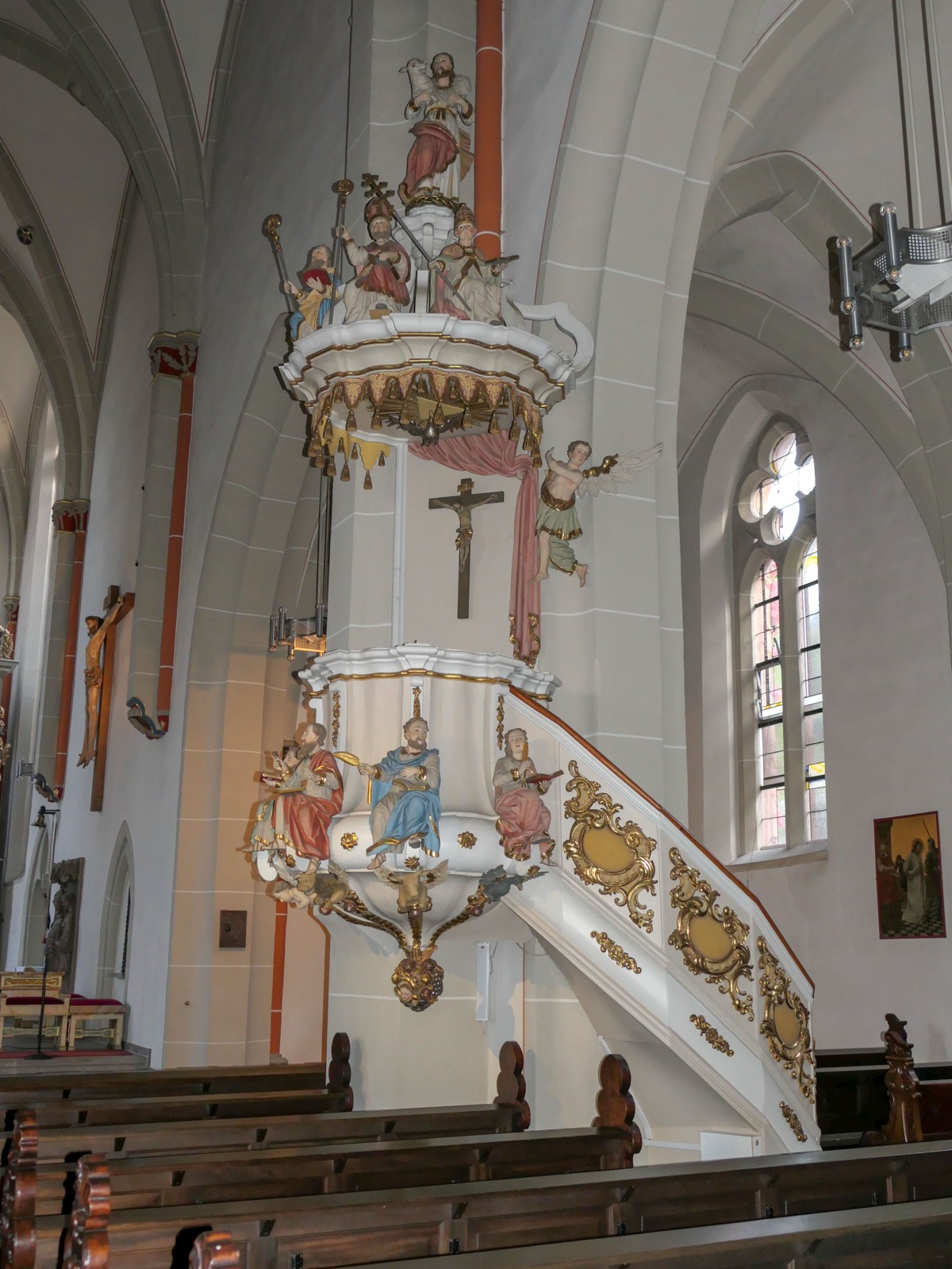 Preekstoel in St Aegidienkirche, Heilbad Heiligenstadt