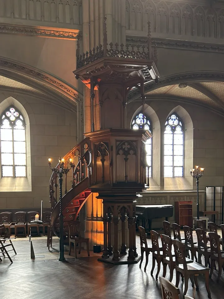 Preekstoel in Elisabethenkirche, Basel
