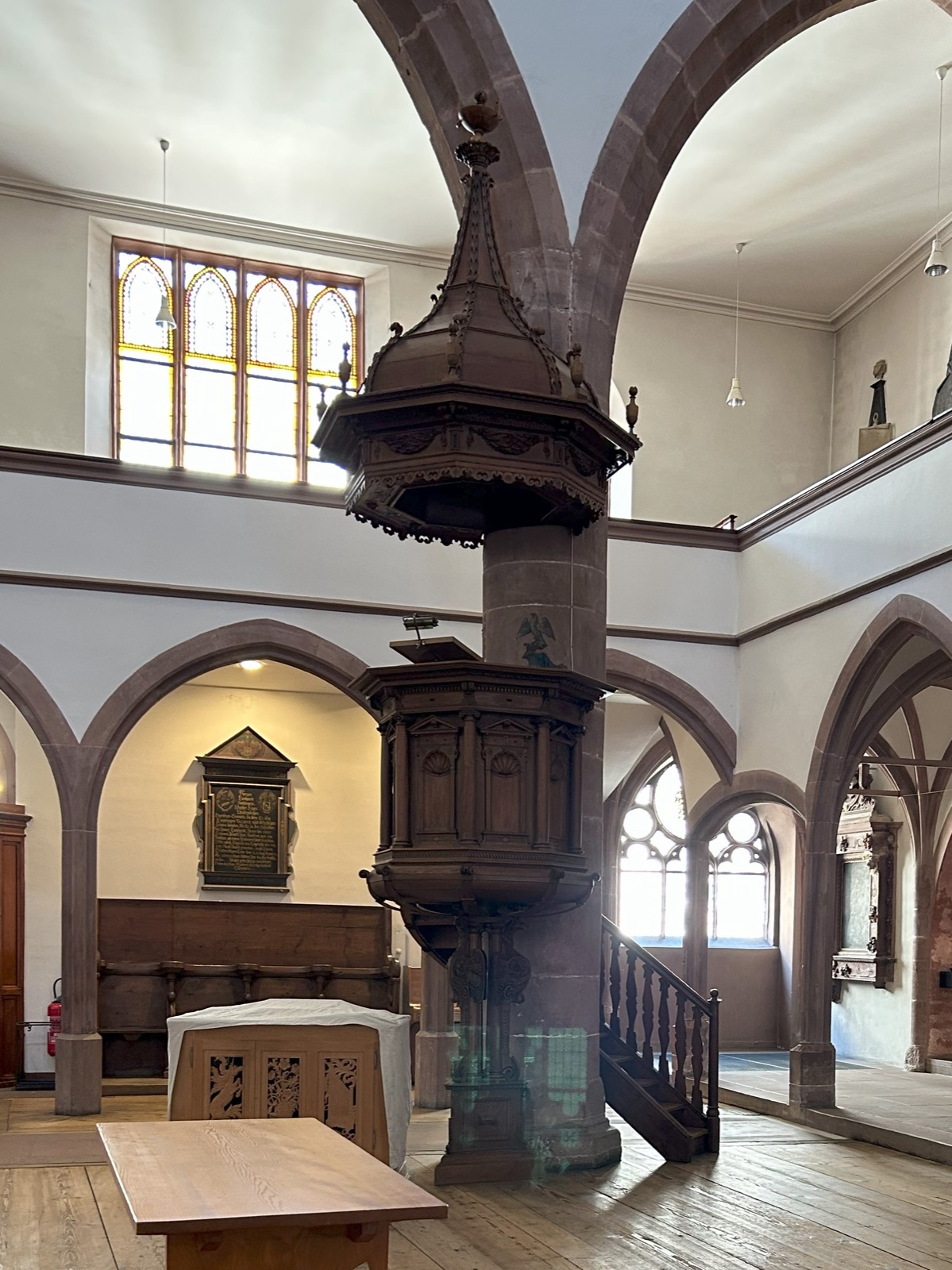 Pulpit at Peterskirche, Basel